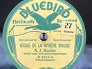 Country-78 RPM-French-Canadian-A.J. Boulay-Gigue de la Riviere Rouge-E-