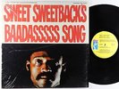 Melvin Van Peebles - Sweet Sweetback's Baadasssss Song OST LP - Stax VG+