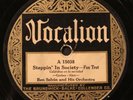BEN SELVIN & HIS ORCHESTRA Steppin' In Society/Charleston Vocalion 15038 Jazz 78
