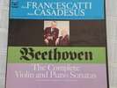 Zino Francescatti & Casadesus Complete Beethoven Violin Sonatas 4x Vinyl LP MINT