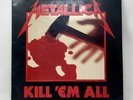 Metallica Kill 'Em All LP 1983 Megaforce MRI 069 Silver Label VG Cliff Burton