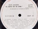 Iron Maiden – No Prayer For The Dying EMI – 33349 DIDECA GUATEMALA PRESS 