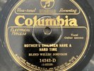 Blind Willie Johnson Columbia 14343 ‘Mother’s Children’ V BLUES 78 rpm