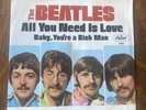 The Beatles All You Need is Love Capitol 5964 Picture Sleeve 45 7