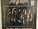 ANTHRAX Armed And Dangerous 1985 EP 5 TRACK EP THRASH SPEED ORG PRS RARE VINYL