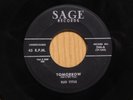Bud Titus country bopper 45 Hocus Pocus bw Tomorrow on Sage Records