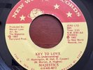 MAJESTICS Key to Love NEW WORLD Class A RARE Sweet Soul FUNK Electro RAP 45 Hear