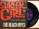 Beach Boys - Surfer girl / little deuce coupe 7” First Press Italy 1963 Good+