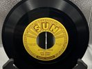 SUN 45 RPM record #192 Little Juniors Blue Flames MYSTERY TRAIN/LOVE ME BABY