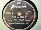 Rare PREMIER Record 1943 NAT KING COLE TRIO Let's Pretend Got a Penny KC 103 105