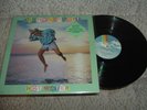 JIMMY BUFFETT - Hot Water 1988 LP MCA 42093 PROMO / Hype Sticker EX