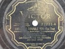 1930 Leo Reisman Jazz 78 RPM Lucky Me Lovable You / Happy Days Are Here Again J1