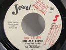 The Objectives - Oh My Love - OG 1965 Single - JEWEL - RARE SOUL - VG+