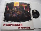 NIRVANA   UNPLUGGED ** 1994 GEFFEN LP WHITE VINYL. Still has HMV price sticker.