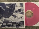 Sex Pistols God Save the Queen A&M 12 Inch Single Poster Sleeve PINK