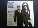 Dr John Cooper Clarke and Hugh Cornwell - This Time It's Personal Signed LP