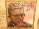Shostakovich Symphonies 6-8 Moscow Philharmonic Kondrashin Eurodisc Melodiya 3LP
