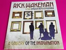 Rick Wakeman A Gallery Of The Imagination Clear Vinyl Signed Used