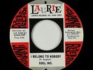 Garage 45 - Soul Inc. - I Belong To Nobody - Laurie - VG++