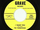 Garage 45 - Tombstones - I Want You - Grave - rare
