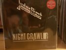 JUDAS PRIEST   NIGHT CRAWLER - NUMBERED RED VINYL EP WITH DIE CUT SLEEVE EX+/EX
