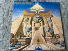 IRON MAIDEN POWERSLAVE CAPITOL 1984 WINCHESTER PRESSING TEXTURED SLEEVE EX/VG+