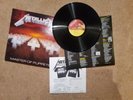 METALLICA Masters of Puppets LP Vinyl Original 1985 MFN60 plus Insert, RAR