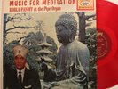 Korla Pandit Red Vinyl Autographed Lp Music For Meditation On Fantasy - Vg+ / Vg