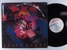 DARK ANGEL Leave Scars COMBAT LP VG+ with company insert c