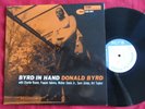 DONALD BYRD LP BYRD IN HAND 1985 BLUE NOTE Japan Toshiba-EMI reissue NM