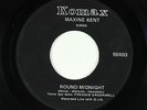 Jazz Vocal 45 - Maxine Kent - Round Midnight - Komax - obscure