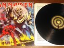 IRON MAIDEN   NUMBER OF THE BEAST   UK EMI LP 1982 1ST PRESS EMC 3400 W/ INSERT