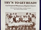 GOD INSPIRED MISSIONARY BAPTIST CHURCH LP PRIVATE Black Gospel Soul RARE VG
