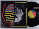 OMD Punishment Of Luxury WHITENOISE/100% LP VG+/VG++ autographed die-cut cover c