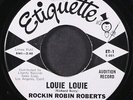 ROCKIN ROBIN ROBERTS: louie louie / maryann ETIQUETTE 7