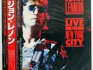 JOHN LENNON LIVE IN NEW YORK CITY CAPITOL ECS91160 JAPAN PROMO OBI VINYL LP