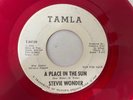 RARE Motown Red Vinyl Promo 45 - Stevie Wonder 