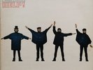 The Beatles 'HELP' RARE 1981 UK Yellow & Black 'MONO' Reissue LP EX/VG
