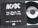 AC/DC-You Shook me all Night long 7 PS-1980 Germany-Atlantic-ATL 11 600