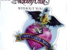 NM/NM Motley Crue Without You shaped VINYL Picture Disc Iron Maiden AC/DC WASP