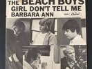 The Beach Boys   Barbara Ann / Girl Don't Tell Me   Picture Sleeve Only