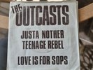 The Outcasts Justa Nother Teenage Rebel Black Disc 1978 7