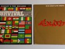 BOB MARLEY AND THE WAILERS EXODUS LP + SURVIVAL LP