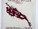 ALBERT AYLER TRIO SPIRITUAL UNITY ESP DISK MJ7101 JAPAN VINYL LP