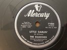 MERCURY Record 78 rpm 71060 The Diamonds LITTLE DARLIN' / FAITHFUL AND TRUE