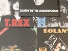 Bundle of FIVE T REX LP's  Dandy , Zip-Gun, Slider, Tanx, Zinc Alloy CLEAR vinyl