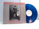 ELVIS COSTELLO MY AIM IS TRUE MFD IN BELGIUM ON BLUE VINYL MINT- LP