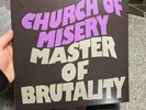 Church Of Misery Master Of Brutality Vinyl Gold 2 Lp Gatefold Doom Metal