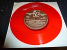 Elvis Costello Highlights Promo, 45 RPM, Single Sided, Red Vinyl