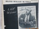 BLIND WILLIE McTELL - LAST SESSION -BLUESVILLE   BV 1040 (1962) MONO  RARE BLUES
